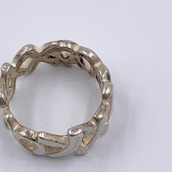 Tiffany & Co 925 Silver Loving Heart Vintage Ring - Picture 3 of 7
